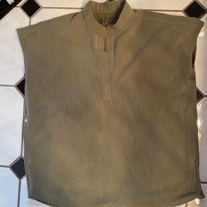 Figs Rafaela Heather Olive scrub top XXS